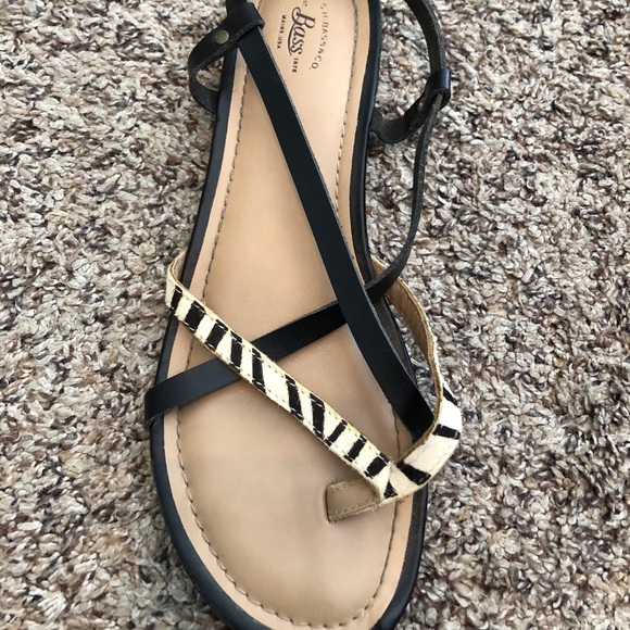G.H. Bass & Co. Strappy Zebra Sandal - Picture 4 of 5